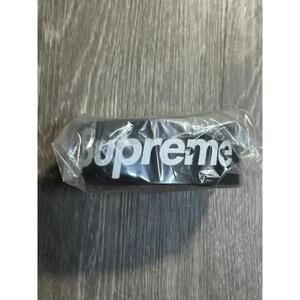 Supreme FW25 Black Leather Repeat Belt Mens Sz M 30-36 Waist